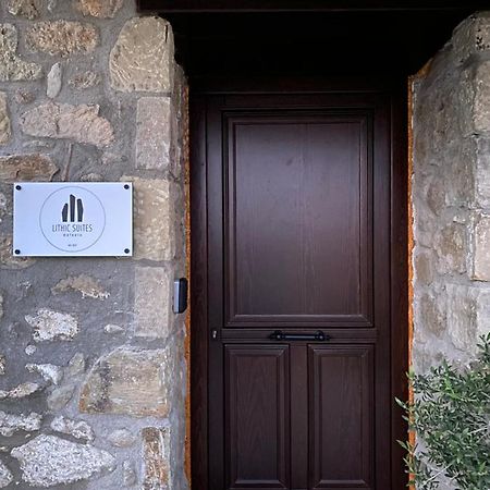 Lithic Suites Kalampáka Ngoại thất bức ảnh